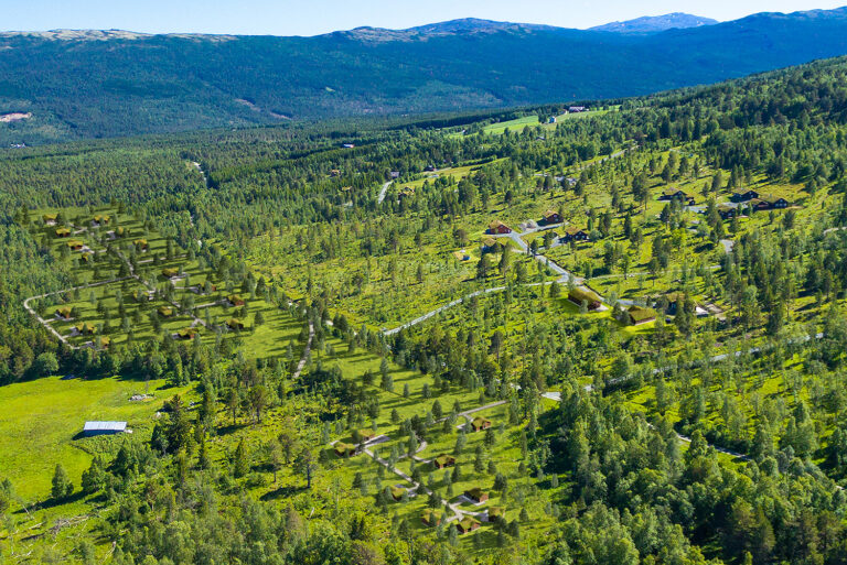 3D-bilde nederste tomtefelt fra nord